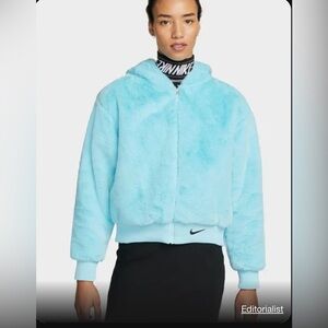 Nike faux fur Jacket